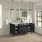 James Martin Vanities 60'' Double Vanity, Carbon Oak w/ 3 CM White Zeus Quartz Top 485-V60D-CBO-3WZ - alternate 4